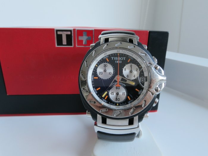 Tissot - T-Race Chronograph "NO RESERVE PRICE" - T011417 A - Heren - 2000-2010