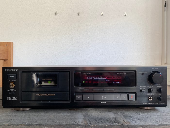 Sony TC-K520 Stereo Cassette Deck (1990-91)