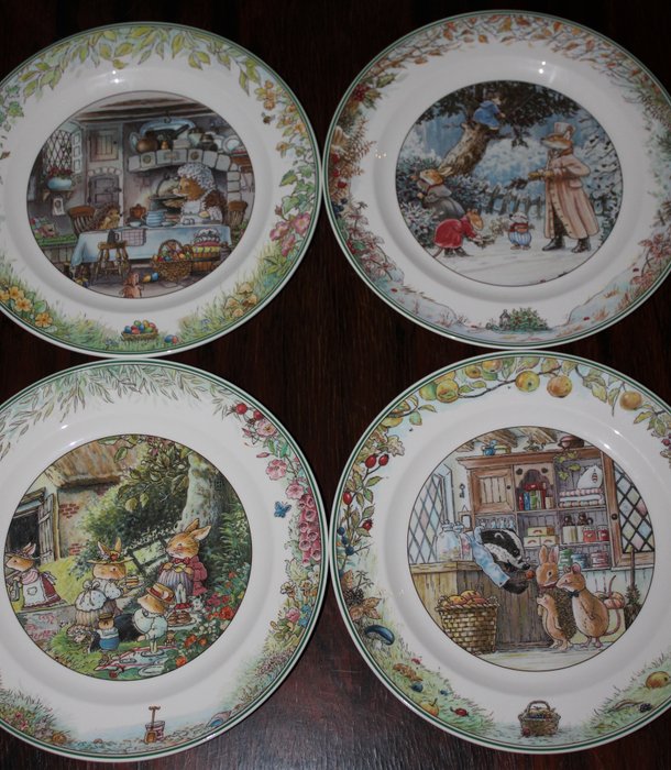 Brian Paterson - Villeroy & Boch - Signs - Collection of 4 - Porcelain