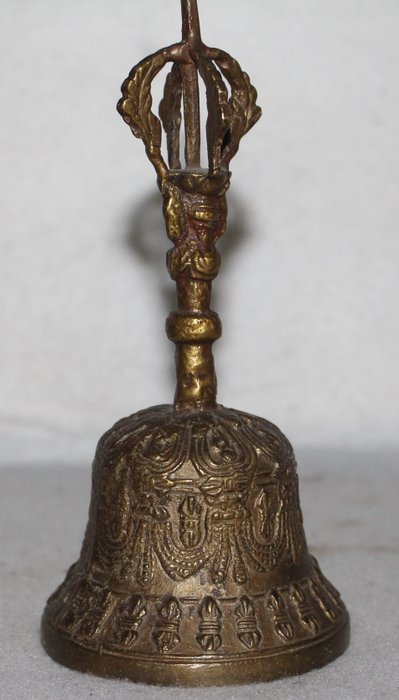 Antigua campana de mesa - Latón