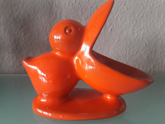 W. Goebel & Co. / Pan Keramik - Rare 1970 Pelican "Dispenser arahide"
