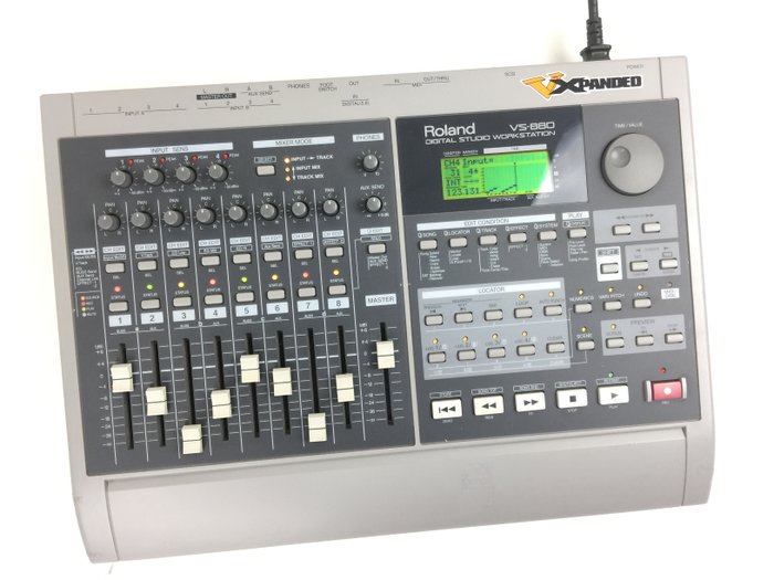 Roland - VS-880 VXpanded  - Multitrack Recorder / Digital Recording Studio