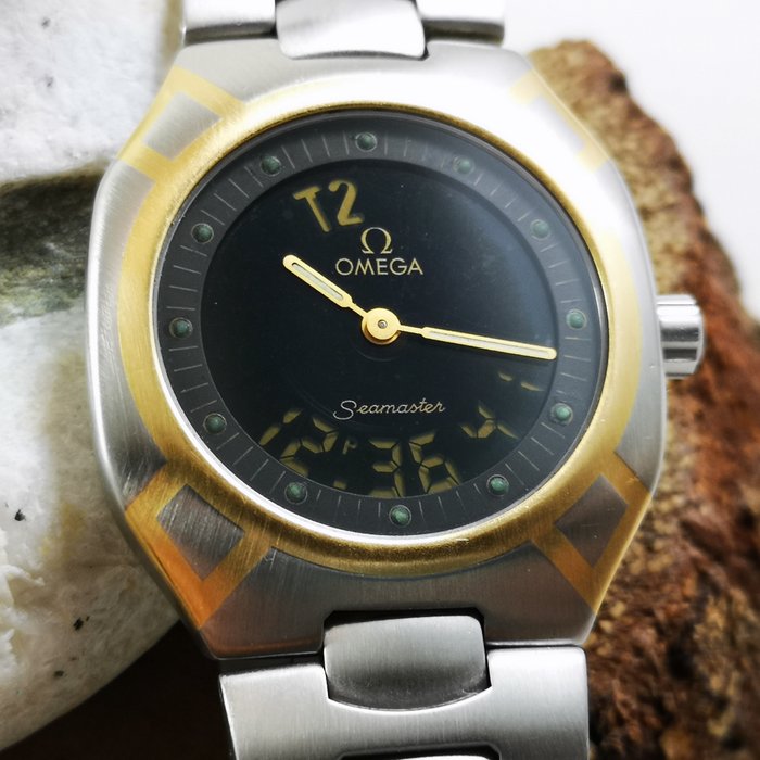 omega analog digital watch