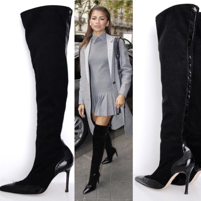 Versace Over-the-knee boots - Catawiki