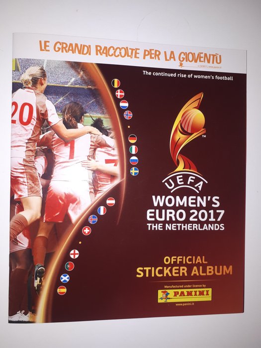 Panini - Komplett album UEFA Women's Euro 2017