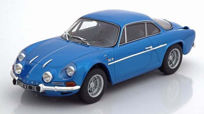 Solido - 1:18 - Renault Alpine A110 1600S 1971 blau - new and in unopened original packaging