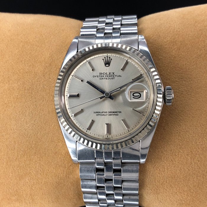 Rolex - Datejust PIE PAN Silver Dial Oyster Perpetual - - Catawiki