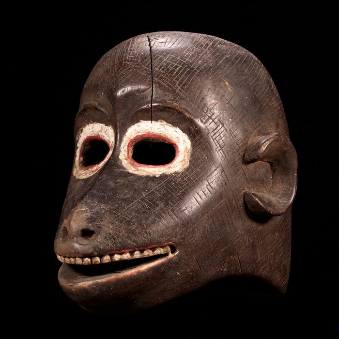 Maska małpy Afryka (np. kol. Reinhold Kasten)