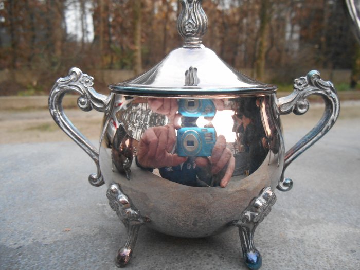 Leonard - Tea set silver plated, Teapot - Set of 4 - Silverplate - Catawiki