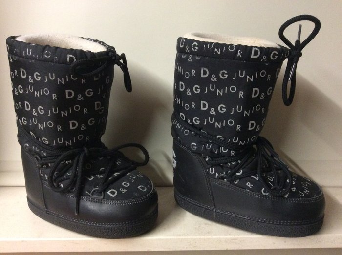 dolce and gabbana snow boots