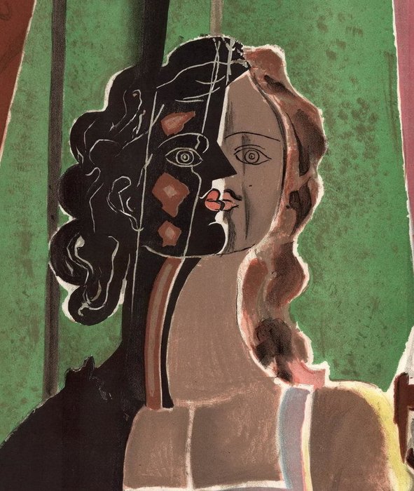 Georges Braque - Tête de femme - Catawiki