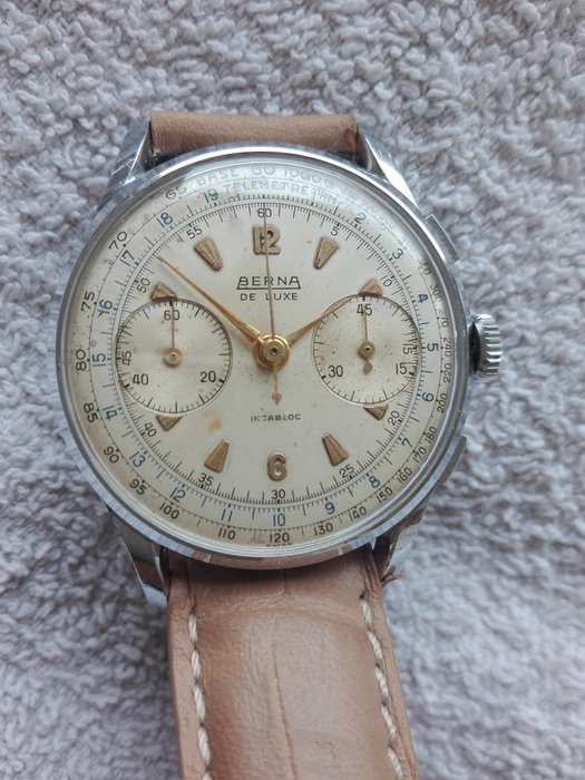 Berna chronograph, valjoux 22