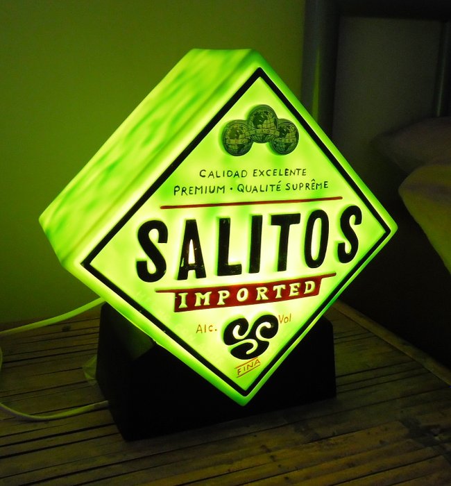 Salitos-Bier Werbung Lampe - Plastik