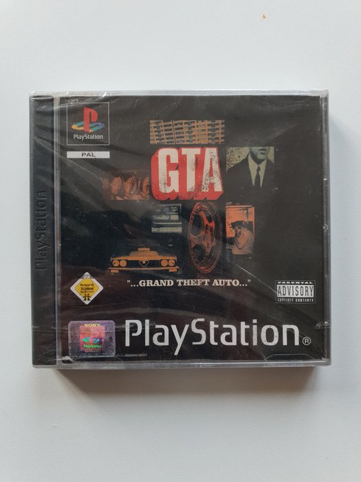 Sony Playstation 1 - GTA - PS1 Factory Sealed - Videospel - Original i förseglad låda