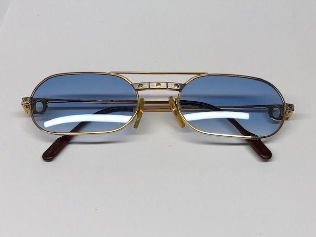 occhiali cartier santos anni 80