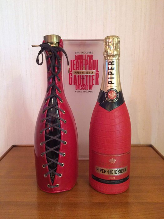 Jean-Paul Brut - Cuvée Crocodile by - Skin 2 Edition Special Champagne (0.75L) Bottles Piper-Heidsieck Gaultier - and Catawiki