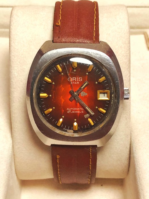 Oris - Star, Automatic, 21 Jewels - 645 - Heren - 1970-1979