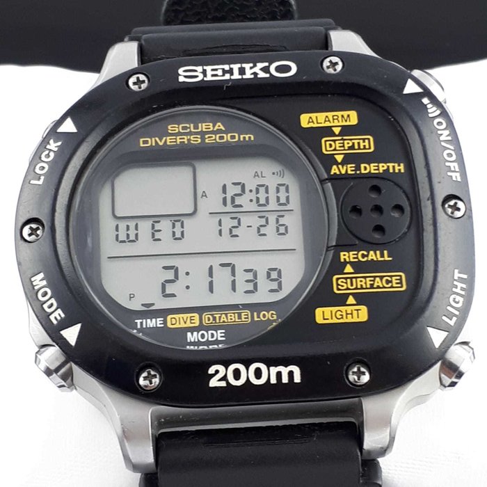 Seiko - Scuba Master Diver Computer -  "NO RESERVE PRICE" - Ref. M726-5A10 - 中性 - 1990-1999