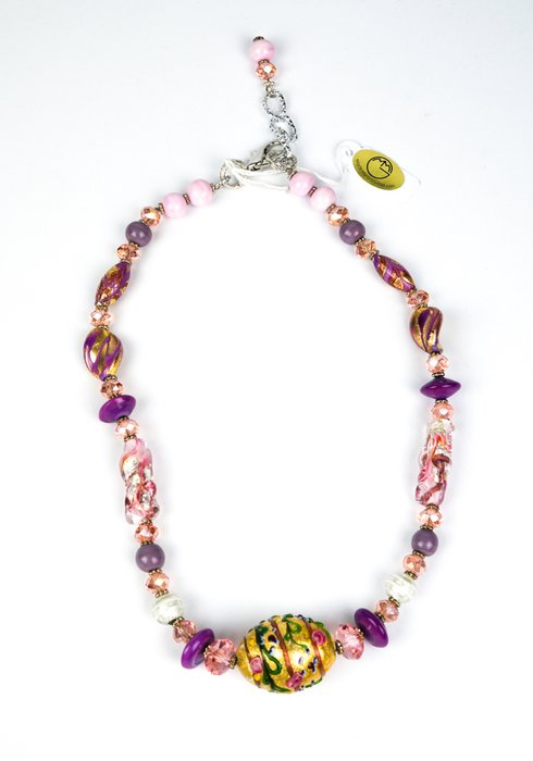 Liviana Molin (Murano) - Venetian pearls necklace - Glass - Catawiki