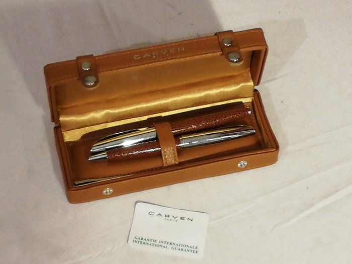 Carven Paris - Set mit 2 Luxus-Kugelschreibern