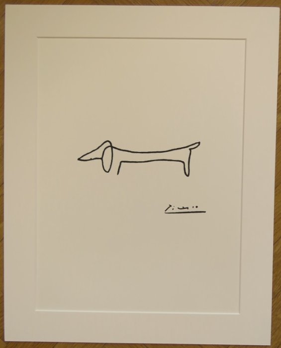 Pablo Picasso - Lump, le chien de Picasso