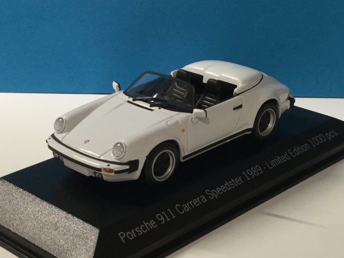 MiniChamps - 1:43 - Porsche 911 Carrera Speedster 1989 - Modelnr. KAART 020 026 08