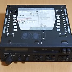 Opel Radio Installation SC 202 1991 mode d'emploi manuel Blaupunkt 