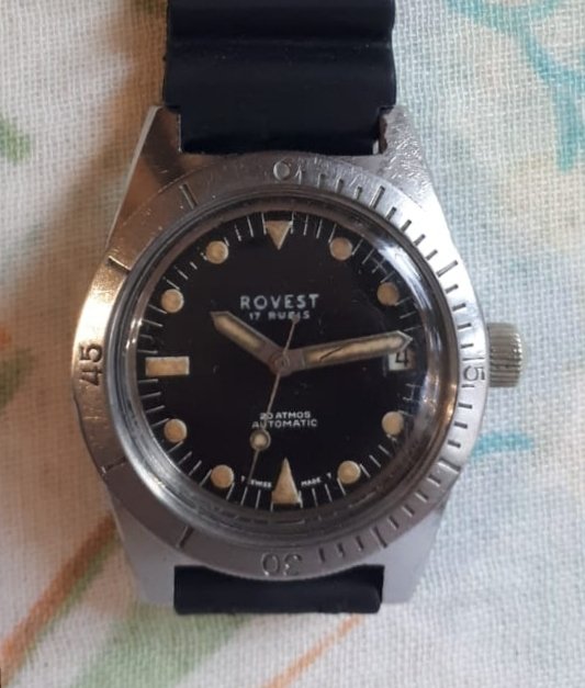 Rovest - Automatic Diver 20 Atmos Date - 1157 - 男士 - 1960-1969