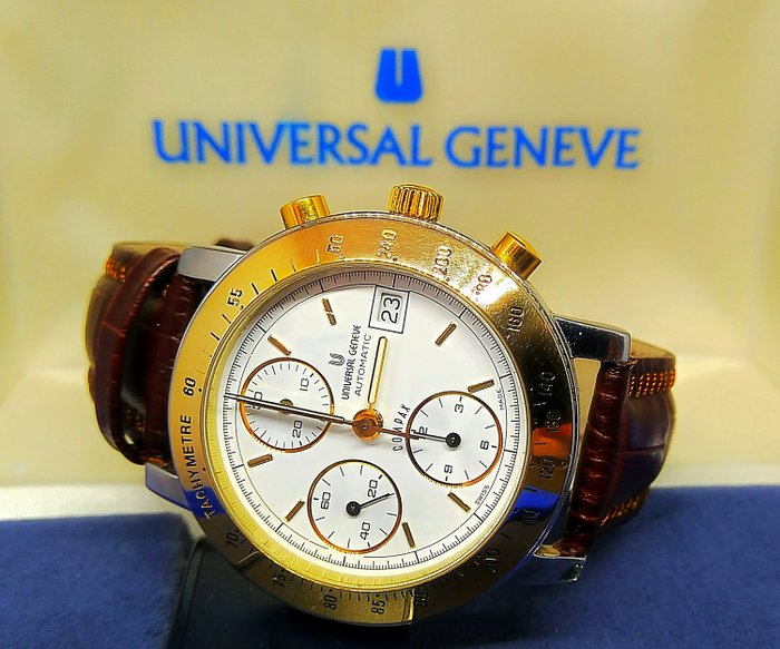 Universal Genève - Compax - 698.400 - 男士 - 1990-1999