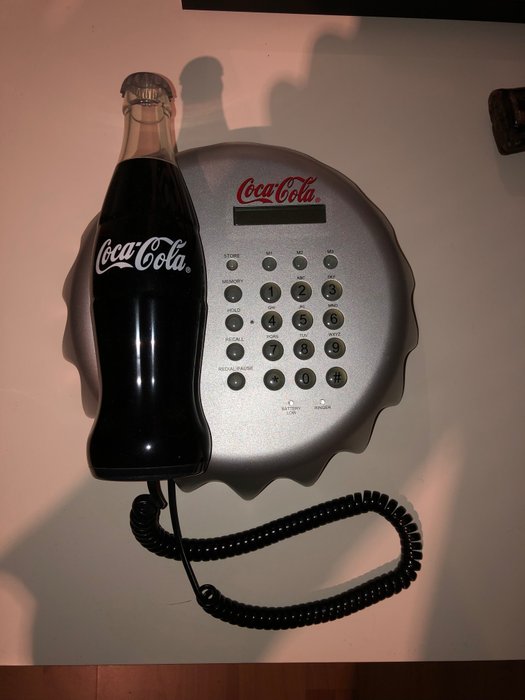 Coca Cola - Coca Cola - Telefon Coca Cola - Para - Plastik