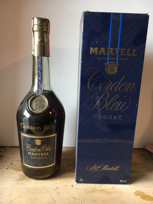 Martell - Cordon Bleu - b. 1980s - 70cl 
