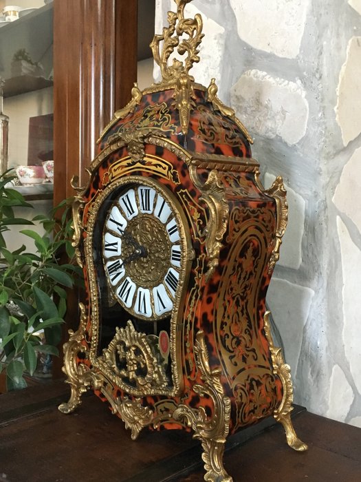 Relógio de mesa - Ouropel - Primeira metade do século XX