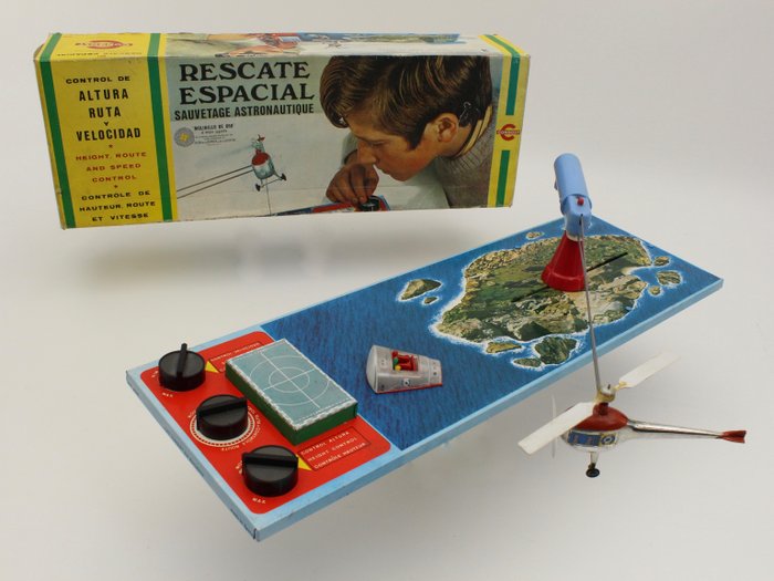 Congost 'Rescate Espacial' - 玩具 - 查看直升機空間Resque直升機