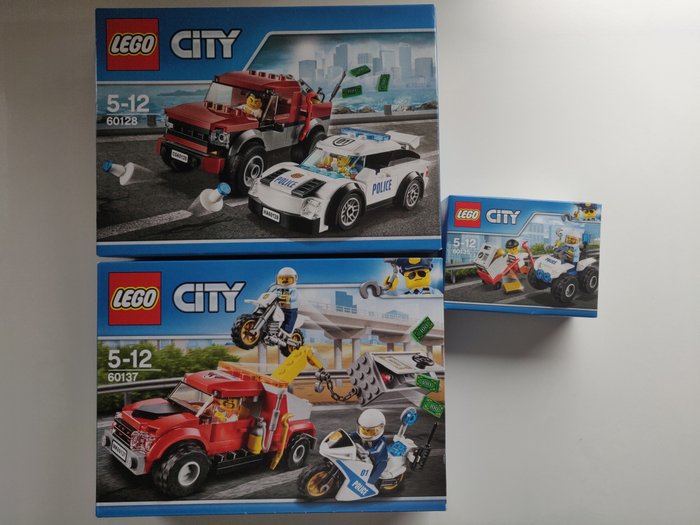 Dostum karanlık Kilise  LEGO - City - 60128 & 60137 & 60135 - Police chase - Catawiki