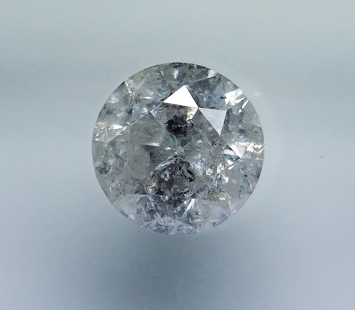 Diamond - 1.06 ct - Brilliant - H - I3 (piqué)