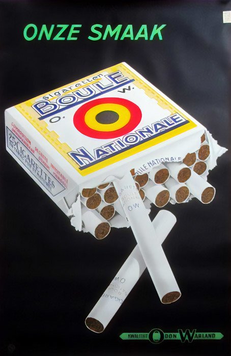 Anonymous - Cigarettes Boule Nationale - 1959