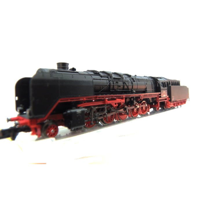 Minitrix N - 12408 - Locomotive à vapeur avec tender séparé - BR 45 - DB