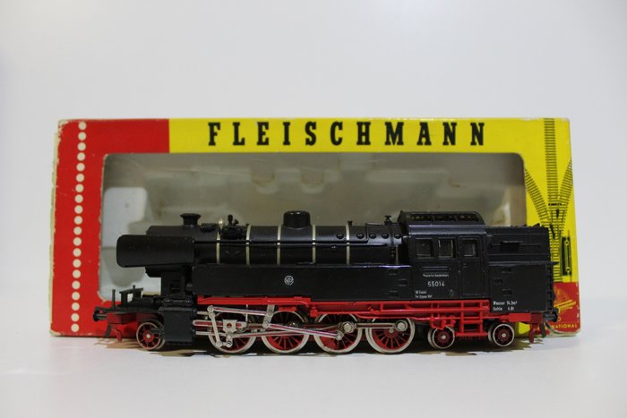 Fleischmann H0 - 1324 - 蒸汽機車 - BR 65 014 - DB