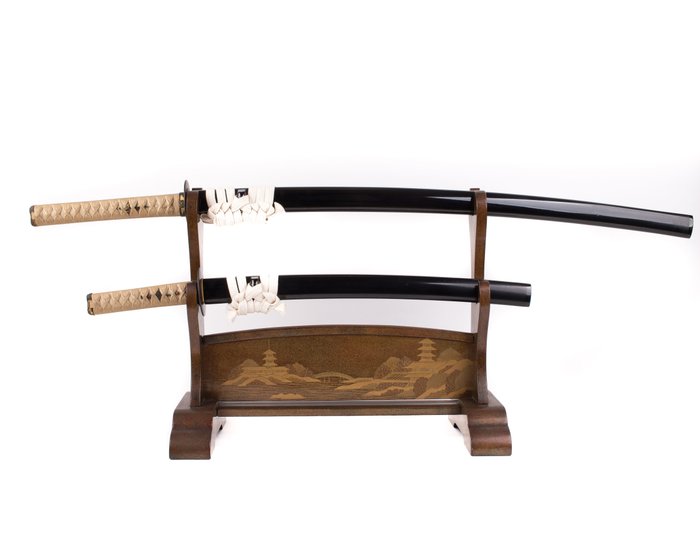 Daisho Set - Katana and Wakizashi - - Edo Period - Catawiki