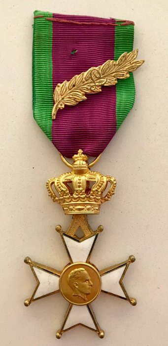 Belgien - Korsa för veteranerna eller Leopold III - Medalj - 1945