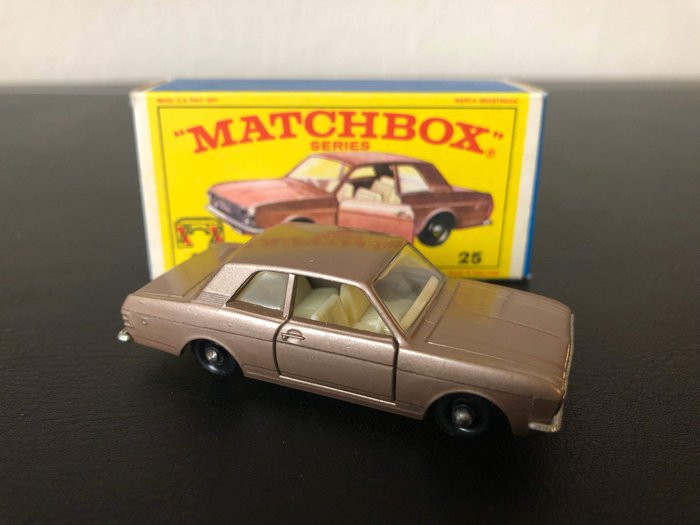 Matchbox Lesney 25 d Ford Cortina Left Door white metal repro part 