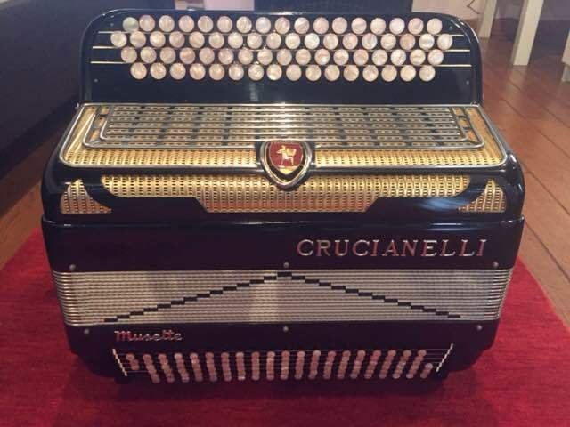 Crucianelli - musette - Harmonika - Olaszország - 1971
