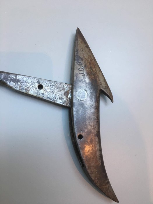 rare whaling gun iron darts toggle harpoon american antique
