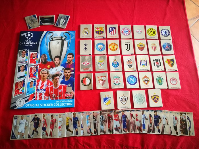 topps champions league 2017 2018