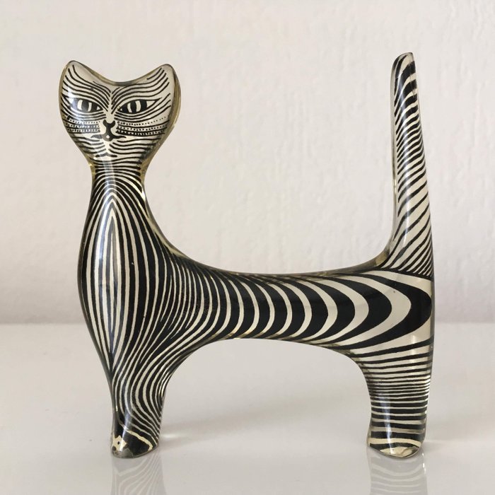 Abraham Palatnik - Lucite Acrylic Cat