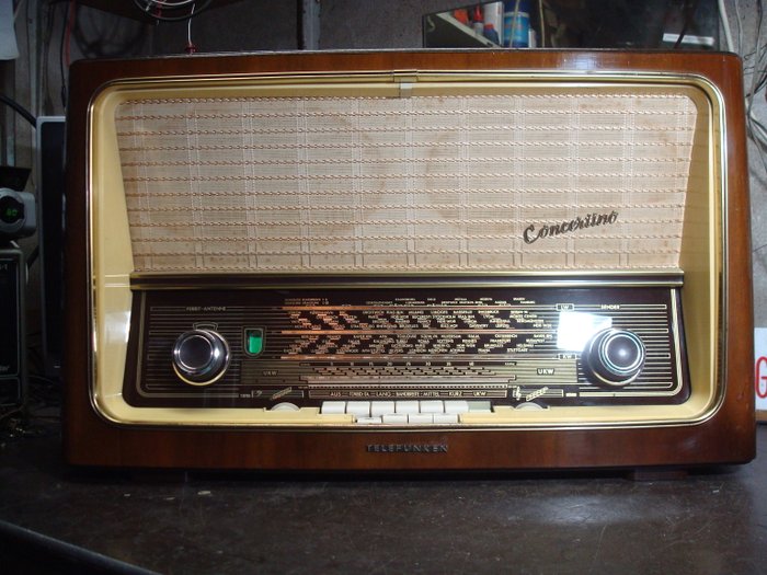 Learner Be Just do Telefunken tube radio type Concertino 8 from 1957 - Catawiki