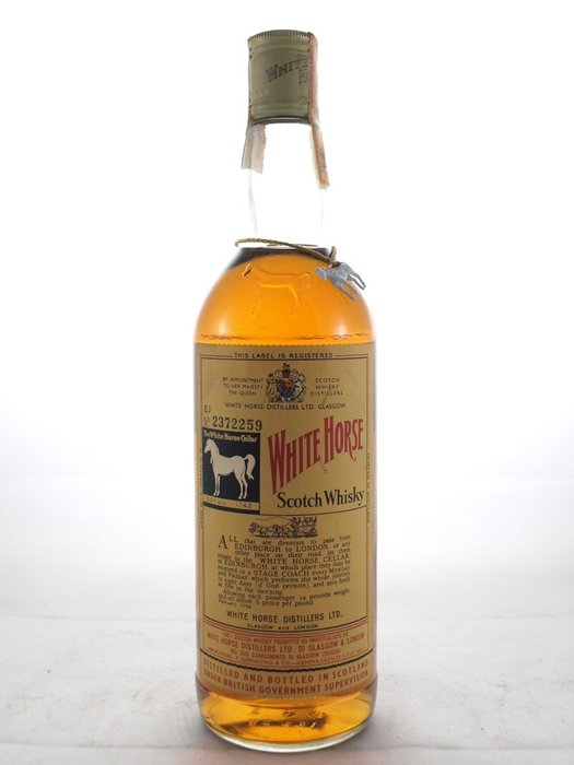 White Horse Scotch Whisky - 75cl - 43,5% - Bottle Number EJ 2372259.