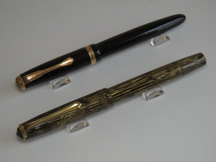 Osmia fountain pen, model 882 F and brandless fountain pen