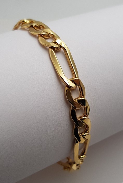 18 kt yellow gold bracelet with Cartier 