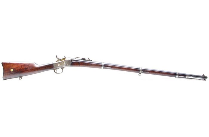remington rolling block rifle anckor on barrel